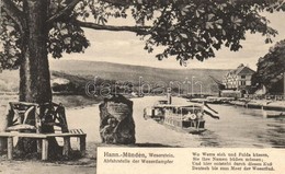 T2/T3 Hann. Münden, Weserdampfer / Steamship (EK) - Ohne Zuordnung