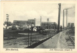 ** T2 Mörs Meerbeck, Zeche Rheinpreussen (Schacht 5) Verlag W. Schoppmann / Mine (taken From Postcard Booklet) - Unclassified