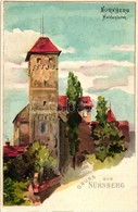 ** T2 Nürnberg, 'Heidenturm' / Tower, Litho - Unclassified