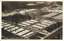 T2/T3 Nürnberg, Zeltlager Der HJ Und Der SA / Tent Camp + '1943 München, Tade Der Briefmarke' (EK) - Unclassified