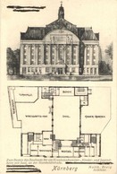 T2 Nürnberg, Matthias Breig's Plans For A Building In Humboldtstrasse - Unclassified