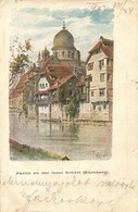 T2/T3 Nürnberg, Nuremberg; Insel Schütt / Island (wet Damage) - Ohne Zuordnung