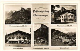 ** T1 Oberammergau, Passionspieldorf, Kofel, Pilatushaus, Hotel Alte Post - Ohne Zuordnung