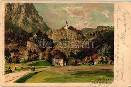 T2/T3 St. Pankraz Bei Bad Reichenhall, Kuenstlerpostkarte No. 1231. Von Ottmar Zieher, Litho (EK) - Unclassified