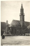 * T2 Bolzano, Bozen (Tirol); Il Duomo E Monumento Walter / Dome Church And The Watler Statue, Photo - Unclassified
