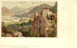 ** T1/T2 Bolzano, Bozen (Tyrol); Burg Runkelstein, Verlag Von Wezel & Naumann Serie II. 8. Litho - Ohne Zuordnung