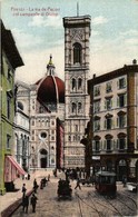 ** T2 Firenze, Florence; Via De Pecori, Campanile Di Giotto / Street, Tram - Non Classificati