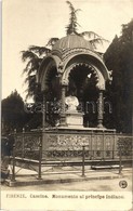 ** T2/T3 Firenze, Florence; 'Casine, Monument Al Principe Indiano' / Statue Of An Indian Prince (EK) - Unclassified