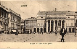 ** T1 Genova, Piazza E Teatro Carlo Felice / Square And Theatre - Sin Clasificación