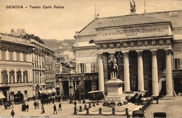 ** T1 Genova, Teatro Carlo Felice / Theatre, Tram - Sin Clasificación