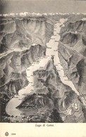 ** T2 Lago Di Como, Lake Como; Map, Brunner & C. No. 1508 - Sin Clasificación