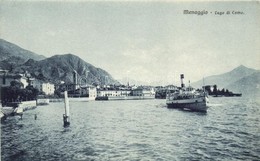 ** T1/T2 Menaggio, Lago Di Como, Steamship - Zonder Classificatie