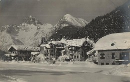 * T1/T2 Schluderbach, Carbonin (Südtirol); Dél-Tirol, A Háborúban Megsérült épületek / Damaged Buildings WWI Military, P - Non Classés