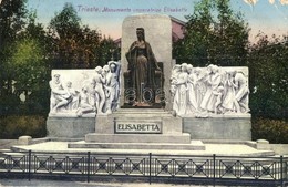 T3 Trieste, Monumento Imperatrice Elisabetta / Statue (EB) - Ohne Zuordnung