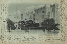 T2/T3 1898 Trieste, Castello Di Miramar / Castle - Non Classificati