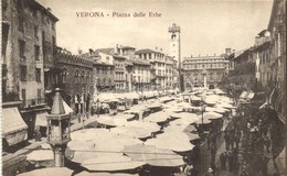 ** T1 Verona, Piazza Delle Erbe / Fruit Market - Non Classés