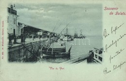 T2/T3 1899 Galati, Galatz; Port, Boats (EK) - Ohne Zuordnung