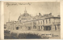 * T2 Chernivtsi, Czernowitz; Bahnhof / Railway Station, Cupola Under Construction, Photo (non PC) - Unclassified