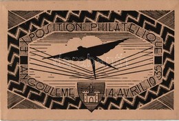 * T1/T2 1935 Angouleme, Exposition Philatelique / Philatelic Exhibition, So. Stpl - Sin Clasificación