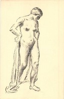 ** T1 Kresba / Erotic Nude Lady Art Postcard. Stencuv Graficky Kabinet XII. 1. S: Karel Spillar - Ohne Zuordnung