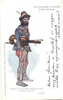 T2 Kátsa (cigány Muzsikus), Göre-levelezőlapok és Göre-könyvek Kiadója / Gypsy Musician, Folklore - Unclassified