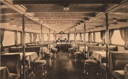 ** T1 M. Kir. Folyam- és Tengerhajózási Rt SS I. Ferencz József Termes Gőzös étterme / Hungarian Steamship Restaurant In - Zonder Classificatie