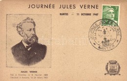 * T4 Journée Jules Verne, Obituary Card So. Stpl (EM) - Unclassified