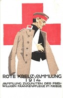 ** T1 1914 Rote Kreuz-Sammlung, Sammlung Zugunsten Der Freiwilligen Krankenpflege Im Kriege / WWI German Red Cross Milit - Unclassified
