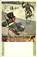 ** T2/T3 Das Hoderlump / German Military Art Postcard, Vereines Südmark Karte Nr. 141. S: R. Assmann (fl) - Sin Clasificación