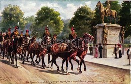 ** T1 The Royal Horse Artillery; Raphael Tuck & Sons Oilette 'Military In London' Series III. 9081. S: Harry Payne - Unclassified