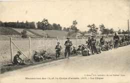 ** T1/T2 Manoeuvres Des 13 Et 14 Corps D'armée / French Soldiers Of The 13th And 14th Army Corps, Alpine Hunters - Unclassified