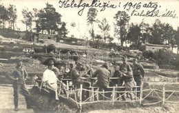 * T2 1916 Kelet Galícia, Tartalék állás / WWI K.u.K. Military Reserve Position In East-Galicia. Photo - Sin Clasificación