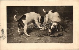 T2 Dogs. Wiener Rotophot Serie Nr. 2341. S: Carl Reichert - Zonder Classificatie