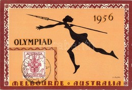 T2 1956 Olympiad. Melbourne Australia. S: J. Rajko TCV Card - Unclassified