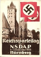 T3 1933 Reichsparteitag Nürnberg / NSDAP German Nazi Party Propaganda, Nuremberg Rally, Swastika. S: Siegmund Von Suchod - Non Classificati