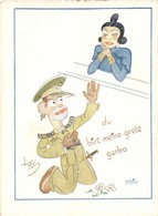 * T3 Du Bist Meine Grete Garbo!; Magyar Pilóta Hölggyel / Hungarian Pilot With Lady S: Telbisz (kis Szakadás / Small Tea - Non Classés