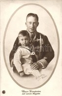 * T2 Unser Kronprinz Mit Seinem Küngsten / William, German Crown Prince With His Son, E. Bieber - Unclassified