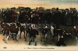 T2/T3 'Chasse á Courre En Forét De Fontainebleau' / Hunters With Hunting Dogs (EK) - Unclassified