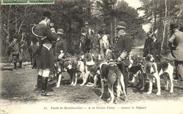 T2/T3 'Forét De Rambouillet - A La Croix Pater - Avant Le Départ' / Rambouillet Forest, Pater Cross, Before Departure (R - Ohne Zuordnung