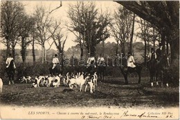 T2/T3 'Les Sports - Chasses A Courre Du Sud-ouest, Le Rendez-vous' / Hunters With Dogs Hunting A Stag, Rendezvous (EK) - Non Classés