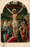 ** T2/T3 INRI, IX. Calvaria, Jesus Christ!, Globus Litho (gluemark) - Non Classificati