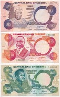 Nigéria 2002. 5N + 2003. 10N + 2004. 20N T:I--III
Nigeria 2002. 5 Naira + 2003. 10 Naira + 2004. 20 Naira C:AU-F - Non Classés