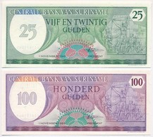 Suriname 1980. 25G + 100G T:I
Suriname 1980. 25 Gulden + 100 Gulden C:UNC - Non Classés