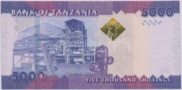 Tanzánia 2010. 5000Sh T:I-
Tanzania 2010. 5000 Shilingi C:AU - Non Classés
