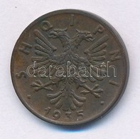 Albánia 1935R 1q Br T:1-,2
Albania 1935R 1 Qindar Ar Br C:AU,XF
Krause KM#14 - Zonder Classificatie