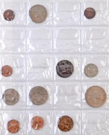 Jordánia 50db-os Vegyes Fémpénz Tétel Albumban T:1-2
Jordan 50pcs Of Various Coins In Album C:UNC-XF - Unclassified
