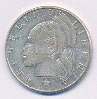 Libéria 1961. 50c Ag T:2,2-
Liberia 1961. 50 Cents Ag C:XF,VF - Non Classés
