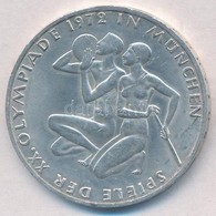 NSZK 1972J 10M Ag 'Müncheni Olimpia - Térdelő Atléták' T:1-,2 Ph.
FRG 1972J 10 Mark Ag 'Münich Olympics - Athletes Kneel - Non Classificati