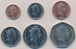 Salamon-szigetek 2005. 1c-1$ (6xklf) Forgalmi Sor T:1-,2
Solomon Islands 2005. 1 Cent - 1 Dollar (6xdiff) Coin Set C:AU, - Unclassified