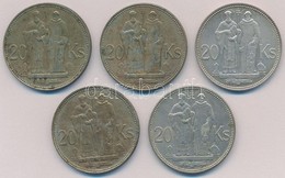 Szlovákia 1941. 20K Ag 'Cirill és Metód' (5x) T:2 Patina
Slovakia 1941. 20 Korun Ag 'St. Kyrill And St. Methodius' (5x)  - Ohne Zuordnung